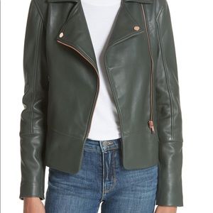 ted baker minimal biker jacket